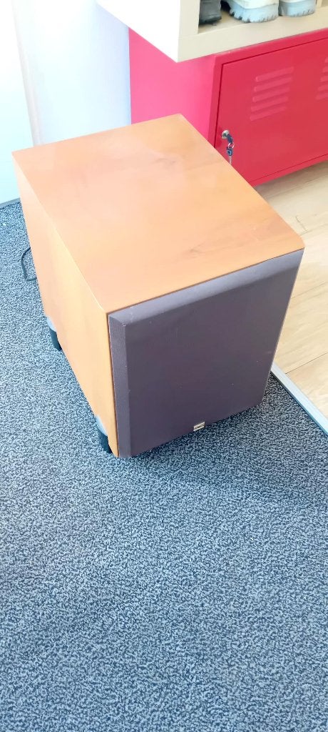 Subwoofer TMA Twister 8000, Inclusief kabels, Zo goed als nieuw, Ophalen, Overige merken
