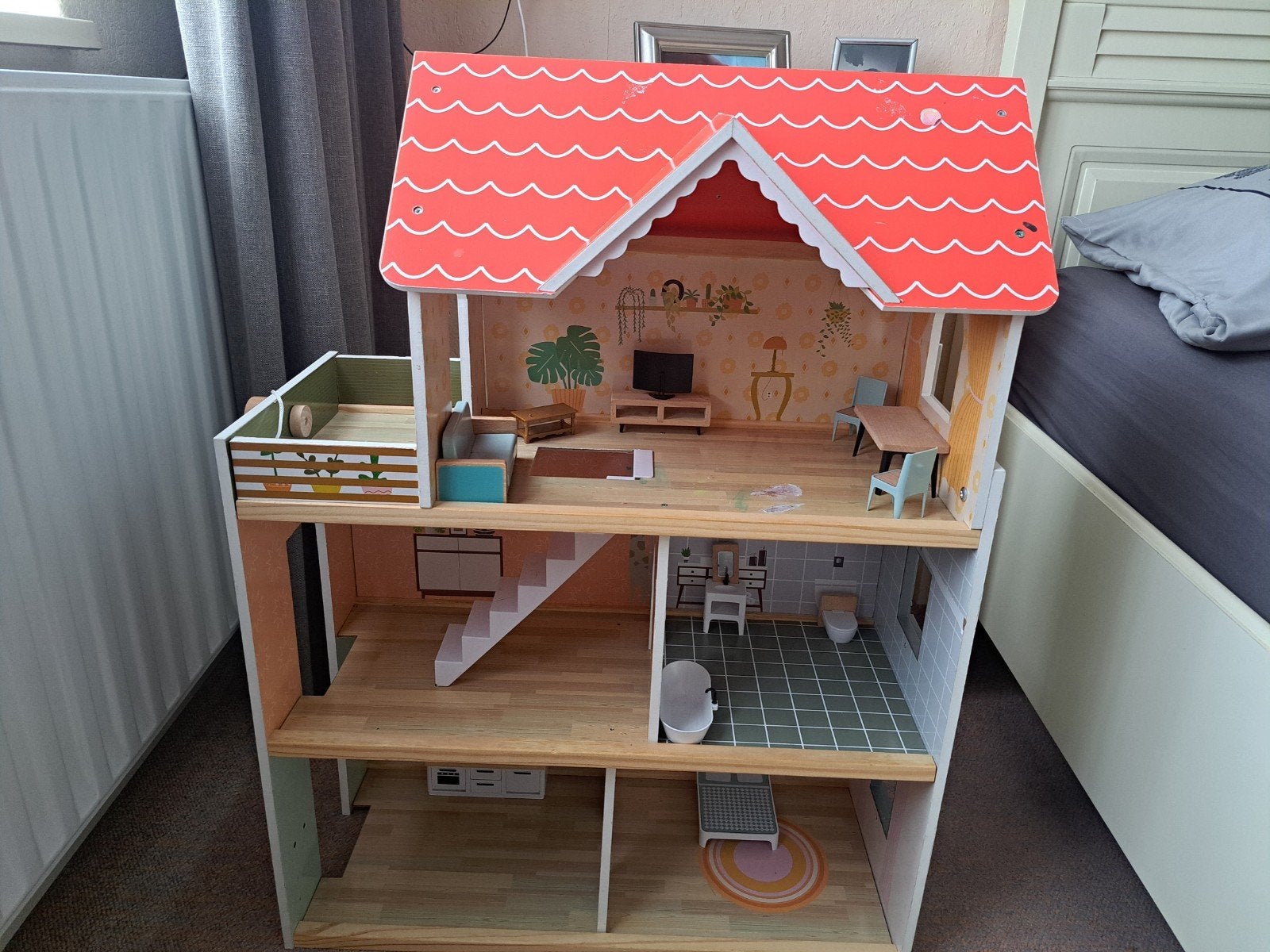 poppenhuis, Ophalen, Gebruikt, Poppenhuis