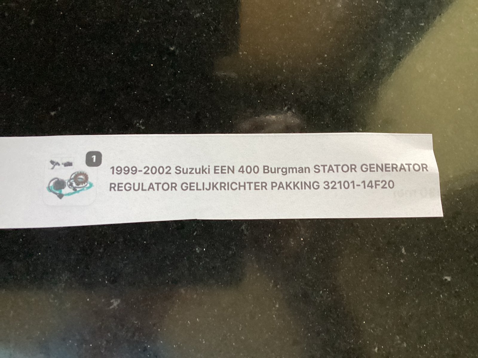 Stator Generator Regulator Pakking Suzuki Burgman 400 (1999-, Ophalen of Verzenden, Nieuw
