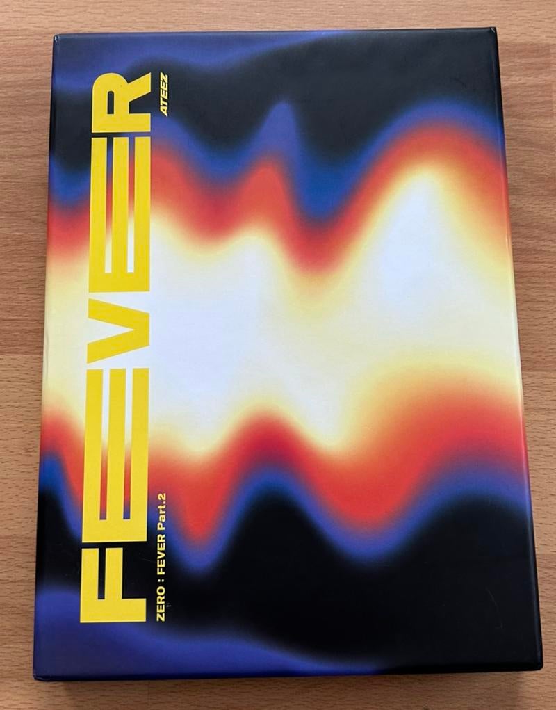 Ateez album (fever part. 2), Ophalen of Verzenden, Zo goed als nieuw, Cd of Plaat