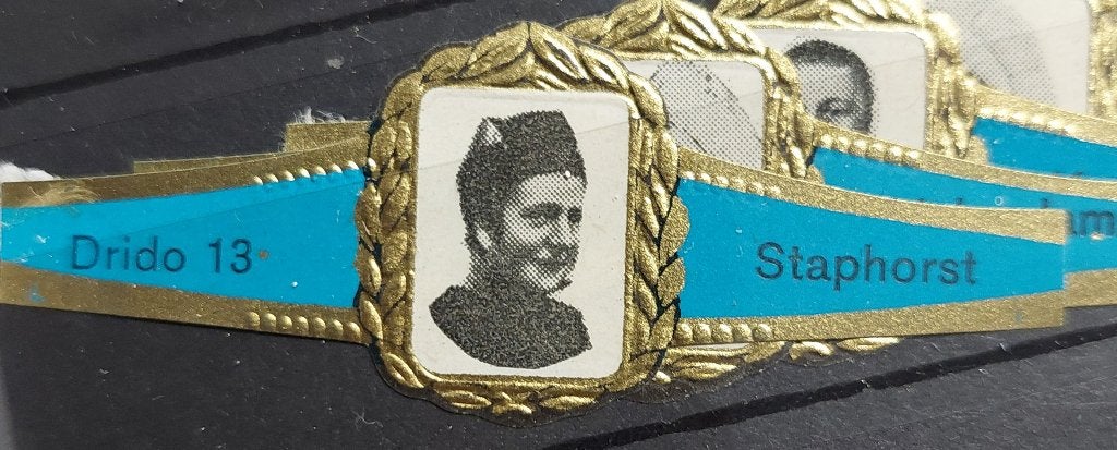 Sigarenbandjes, Ophalen of Verzenden, Gebruikt, Sigarenbandjes