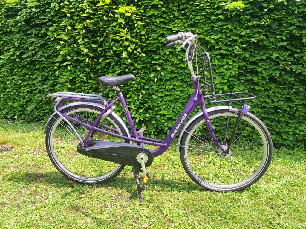 Rijklare Batavus Mambo met 7 versn. framemt 57 + voordrager, Ophalen, Gebruikt, Versnellingen, Batavus