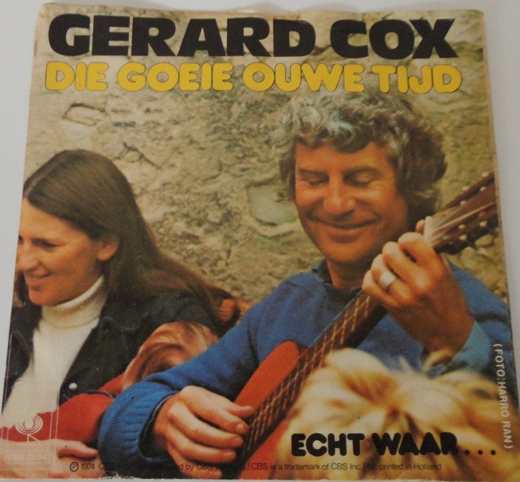 Gerard Cox > Die goeie ouwe tijd, Ophalen of Verzenden, Gebruikt, 7 inch, Nederlandstalig