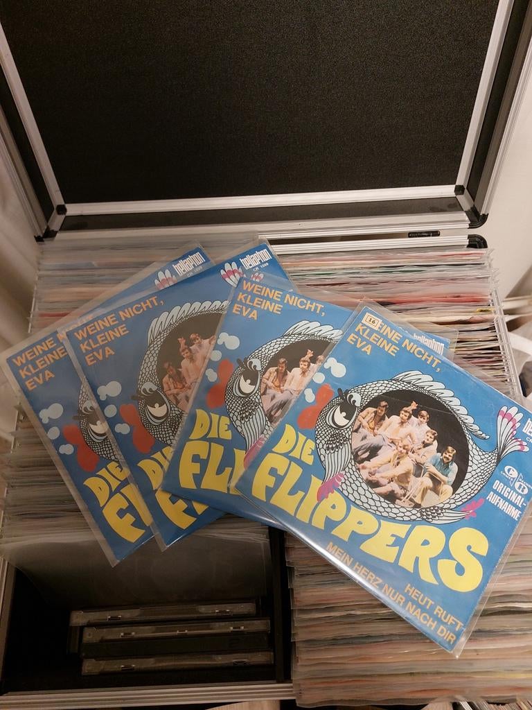 4x singel flippers, Ophalen of Verzenden