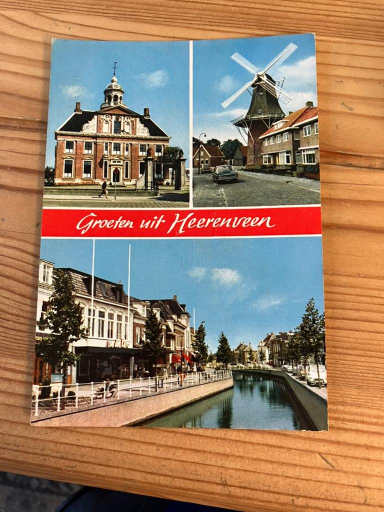 Ansichtkaart Heerenveen, Verzamelen, Ansichtkaarten | Nederland, Ophalen of Verzenden, Friesland