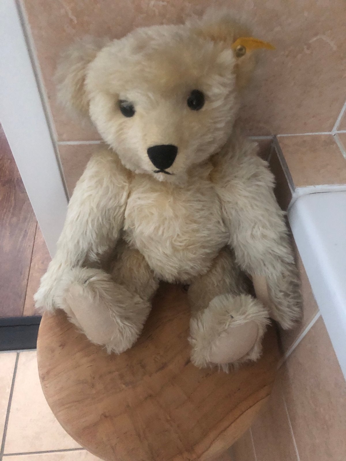 Steiff Teddybeer - Zo goed als nieuw,40 cm groot., Overige karakters, Beer, Ophalen of Verzenden, Middelgroot (20 tot 80 cm)
