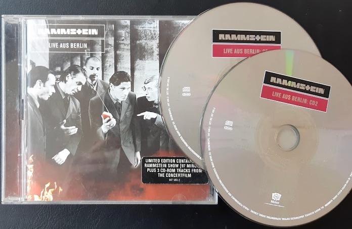 RAMMSTEIN - Live aus Berlin ( Limited 2CD ), Cd's en Dvd's, Ophalen of Verzenden, Zo goed als nieuw