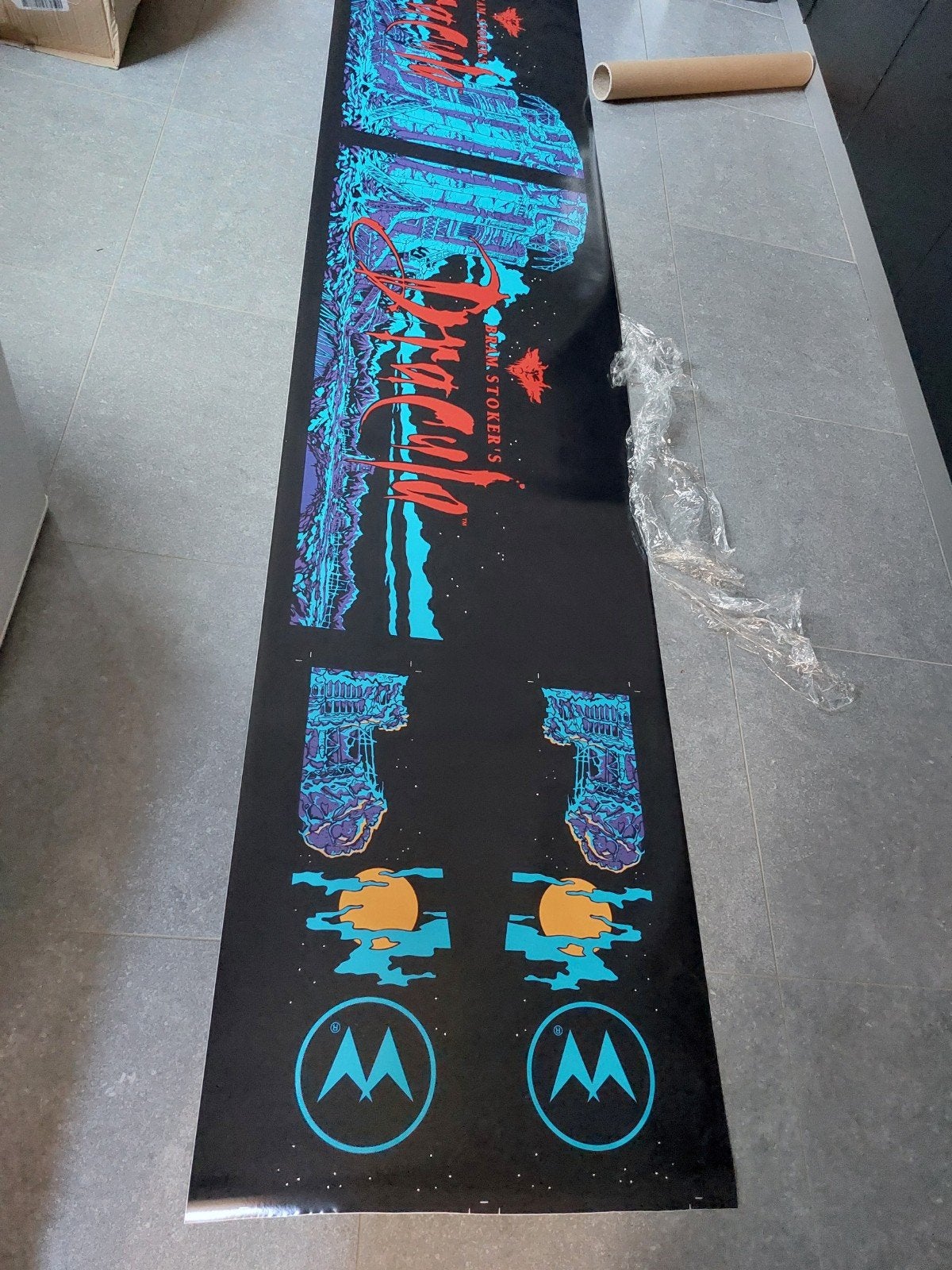 Bram Stoker's Dracula Flipperkast Decal Set (zonder front), Ophalen of Verzenden, Nieuw