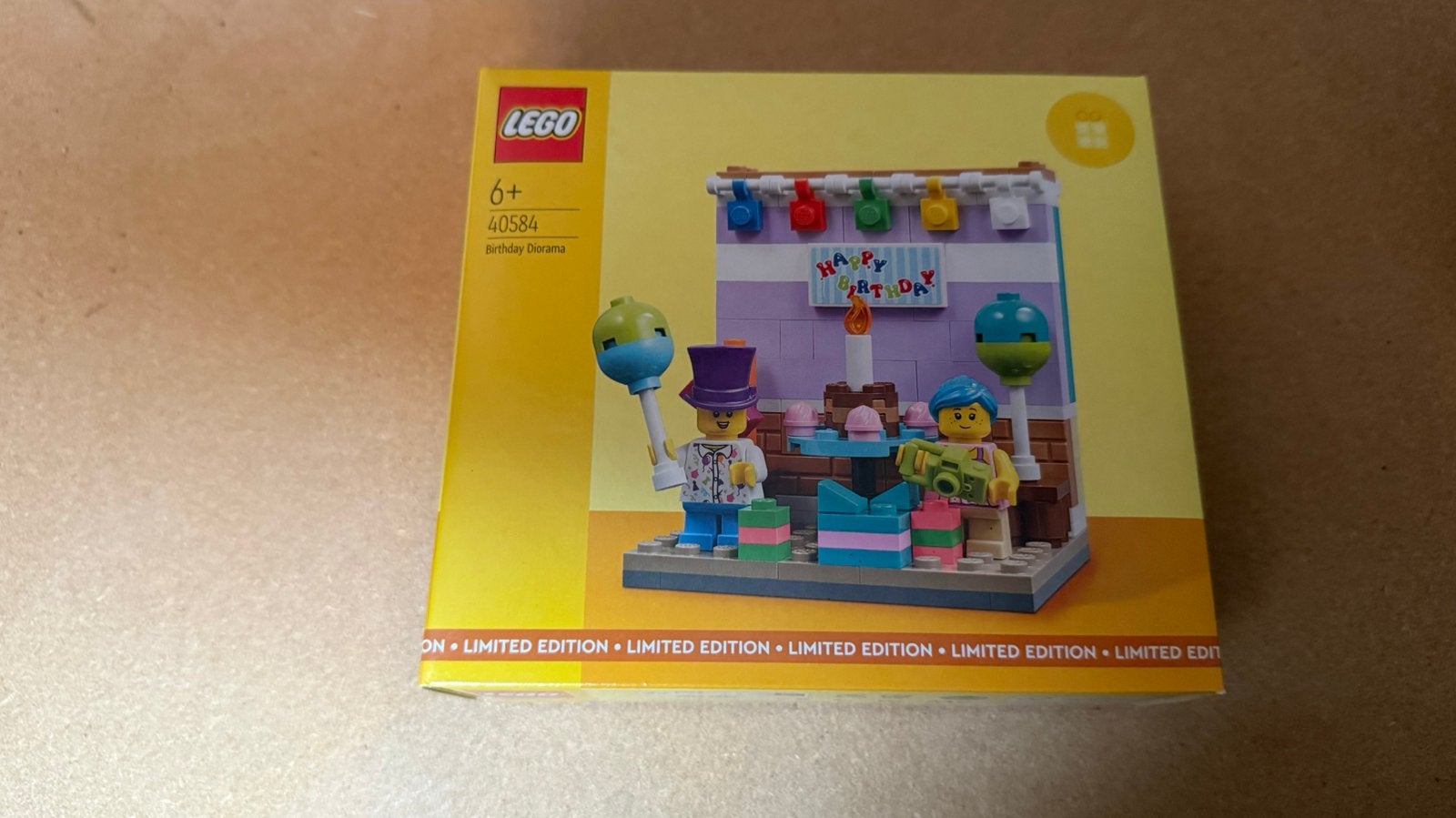 LEGO 40584 Verjaardagsdiorama - Limited Edition, Overige thema's, Lego, Nieuw, Ophalen of Verzenden