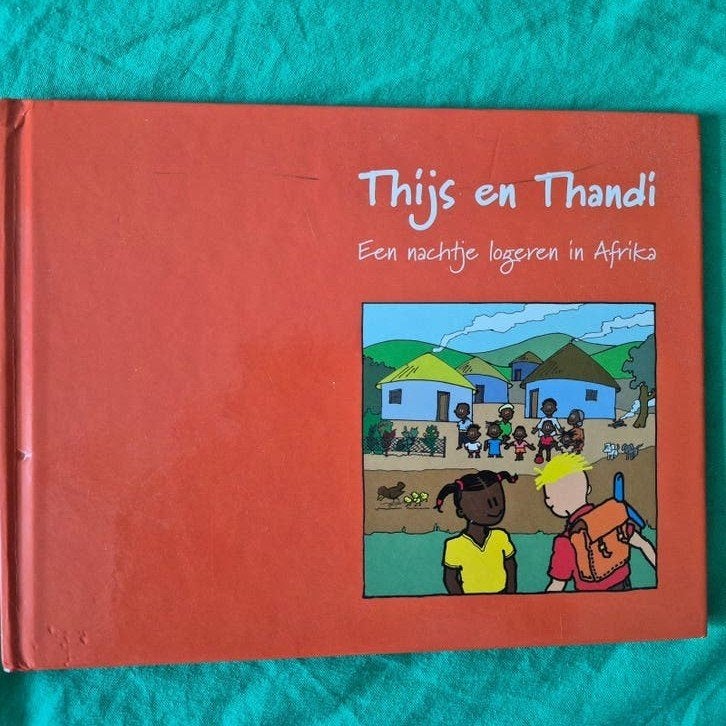 Thijs en Thandi: Een nachtje logeren in Afrika, Gelezen, Sprookjes, Frits Strietman, Ophalen of Verzenden