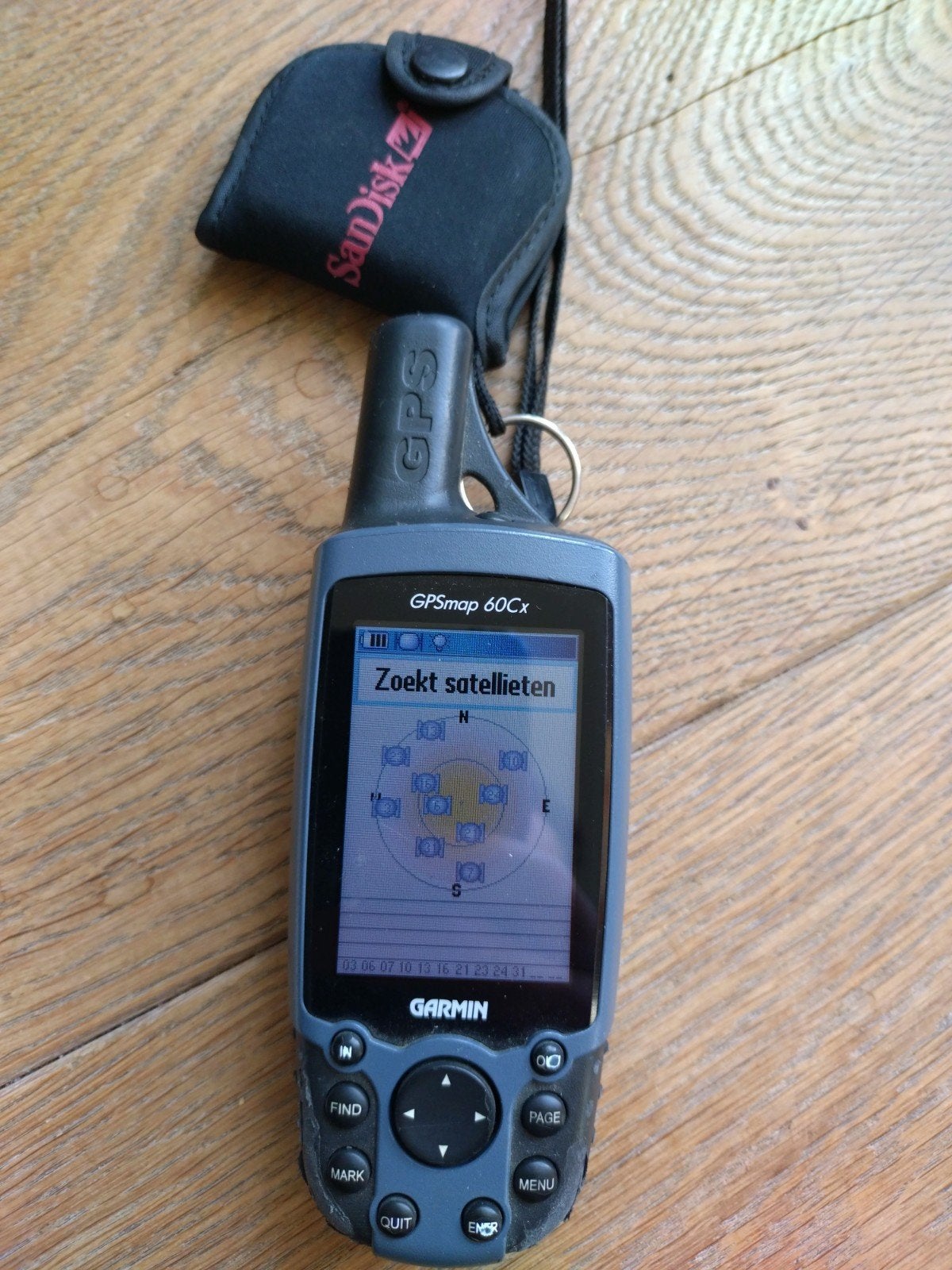Garmin GPS Map 60Cx met Topo kaarten en GPS wijzer boek, Ophalen of Verzenden