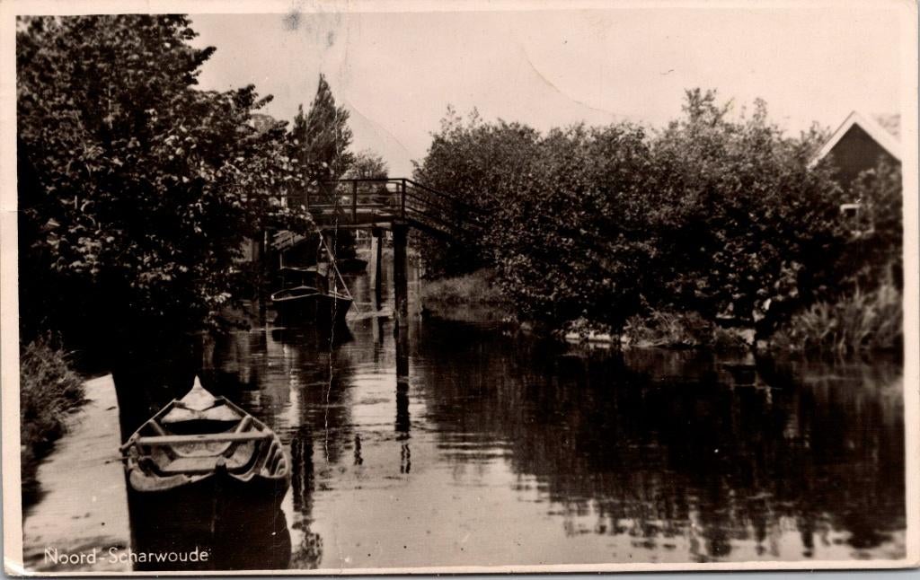 Noord-Scharwoude (1949), Verzamelen, Verzenden, 1940 tot 1960, Gelopen, Noord-Brabant