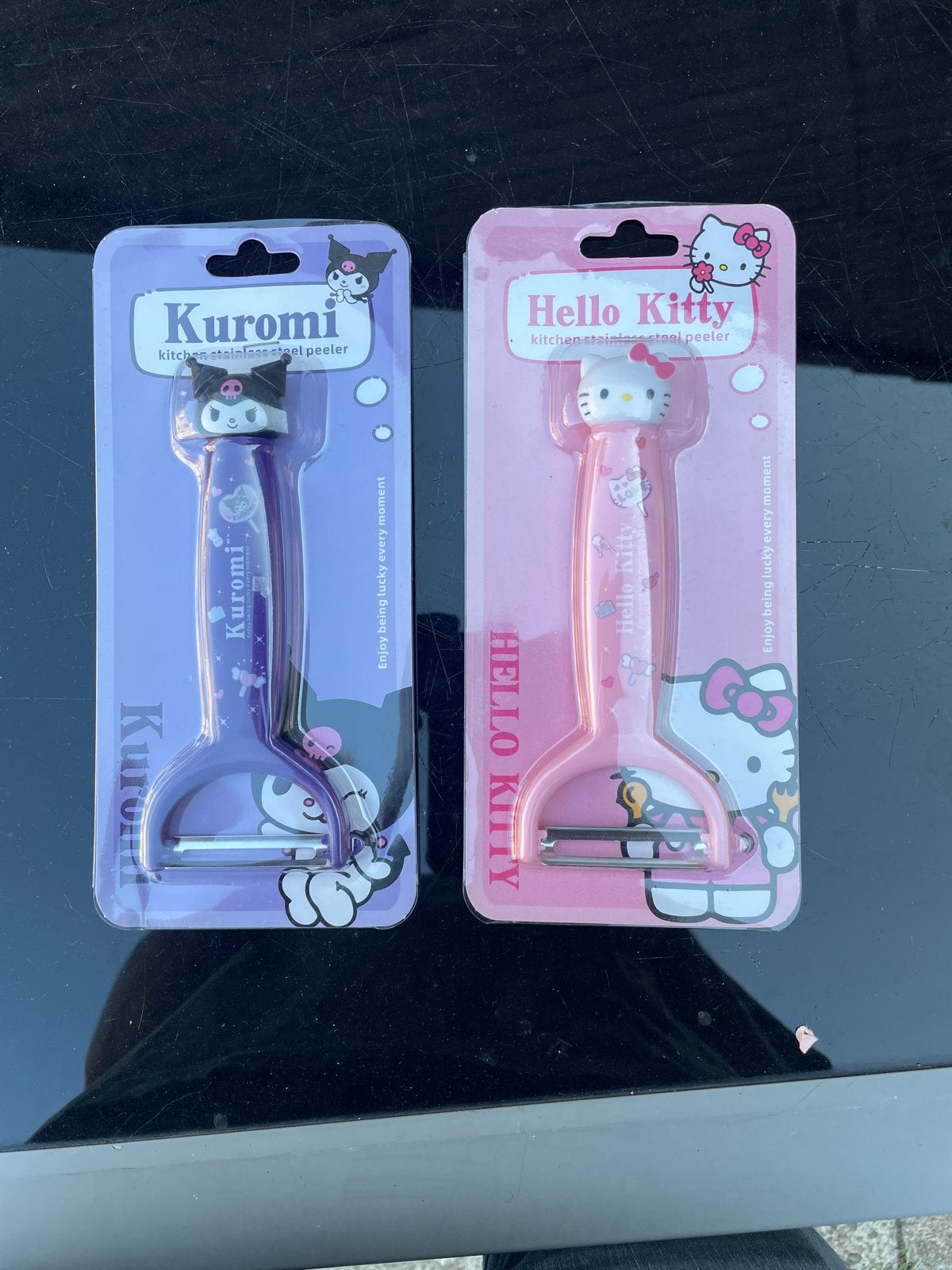 Hello Kitty & Kuromi Dunschillers - Keuken RVS Schillers, Huis en Inrichting, Overige typen, Nieuw, Ophalen of Verzenden, Metaal