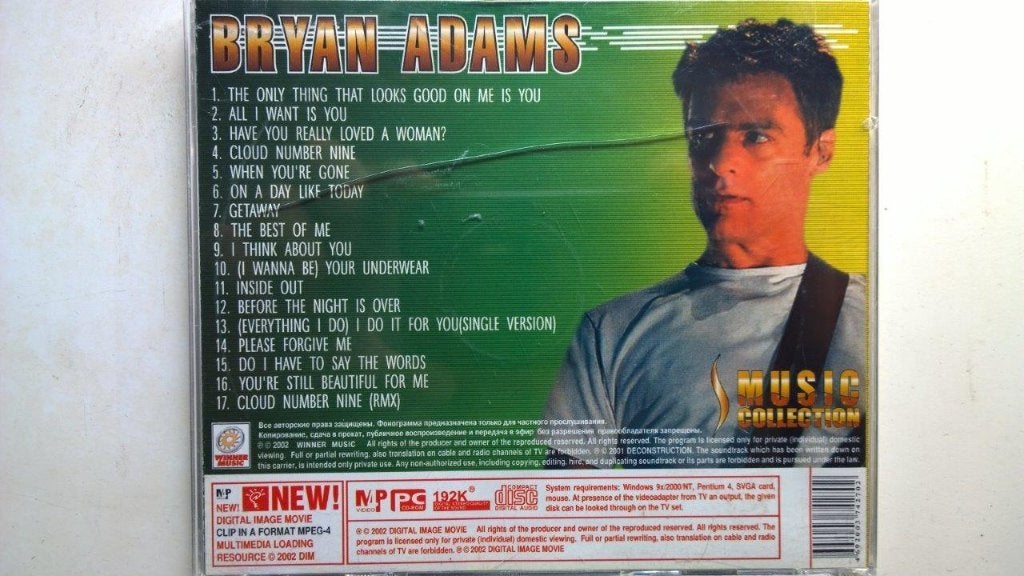 Bryan Adams - Please Forgive Me (The Videos), Ophalen of Verzenden, Zo goed als nieuw, Poprock, Album