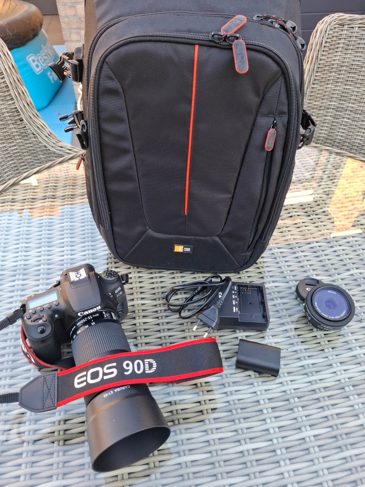 Canon EOS 90D met 2 lenzen, rugzak en accessoires, Ophalen, Canon, Zo goed als nieuw, Geen optische zoom