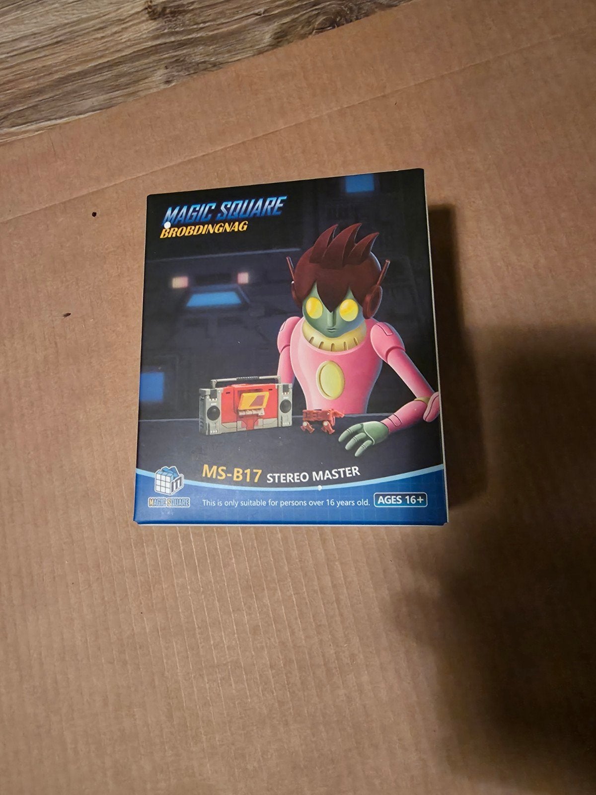 Magic Square MS-B17 Stereo Master Transformer Figuur, Ophalen of Verzenden, Nieuw
