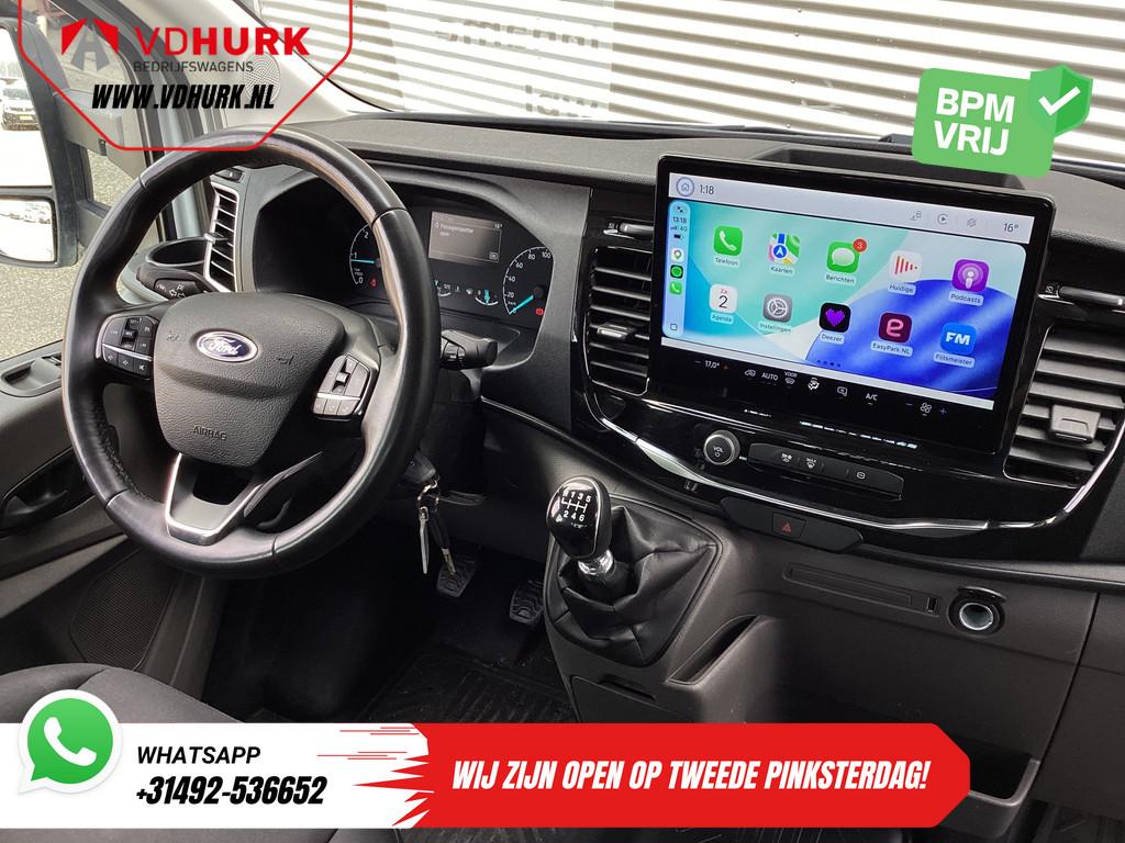 Ford Transit 2.0 TDCI 130 pk DC Dubbel Cabine Open Laadbak/, Auto's, Bestelauto's, Euro 6, Wit, 11 km/l, Bedrijf