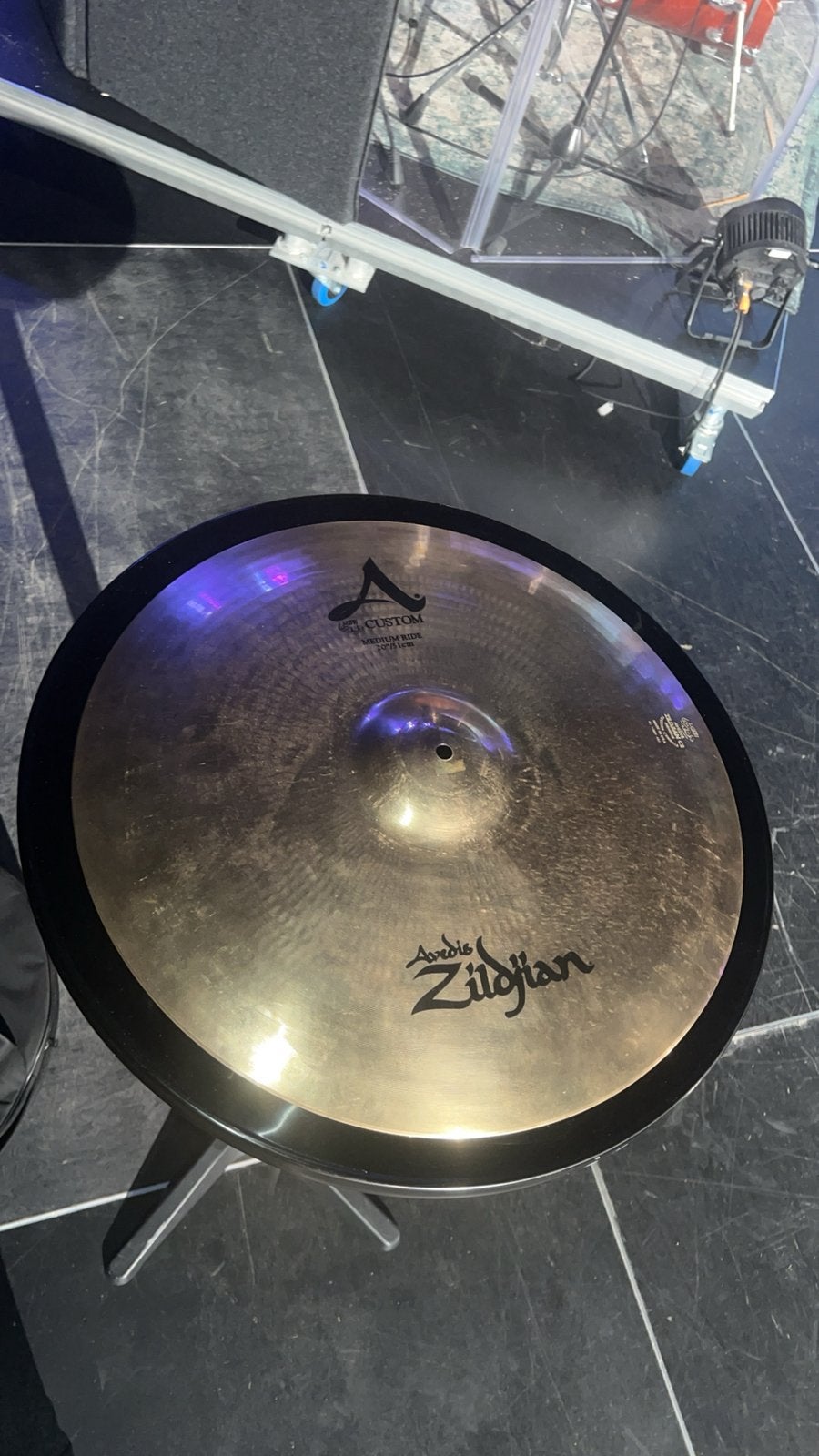Zildjian A Custom Medium Ride 20”, Ophalen of Verzenden, Zo goed als nieuw, Drums of Percussie