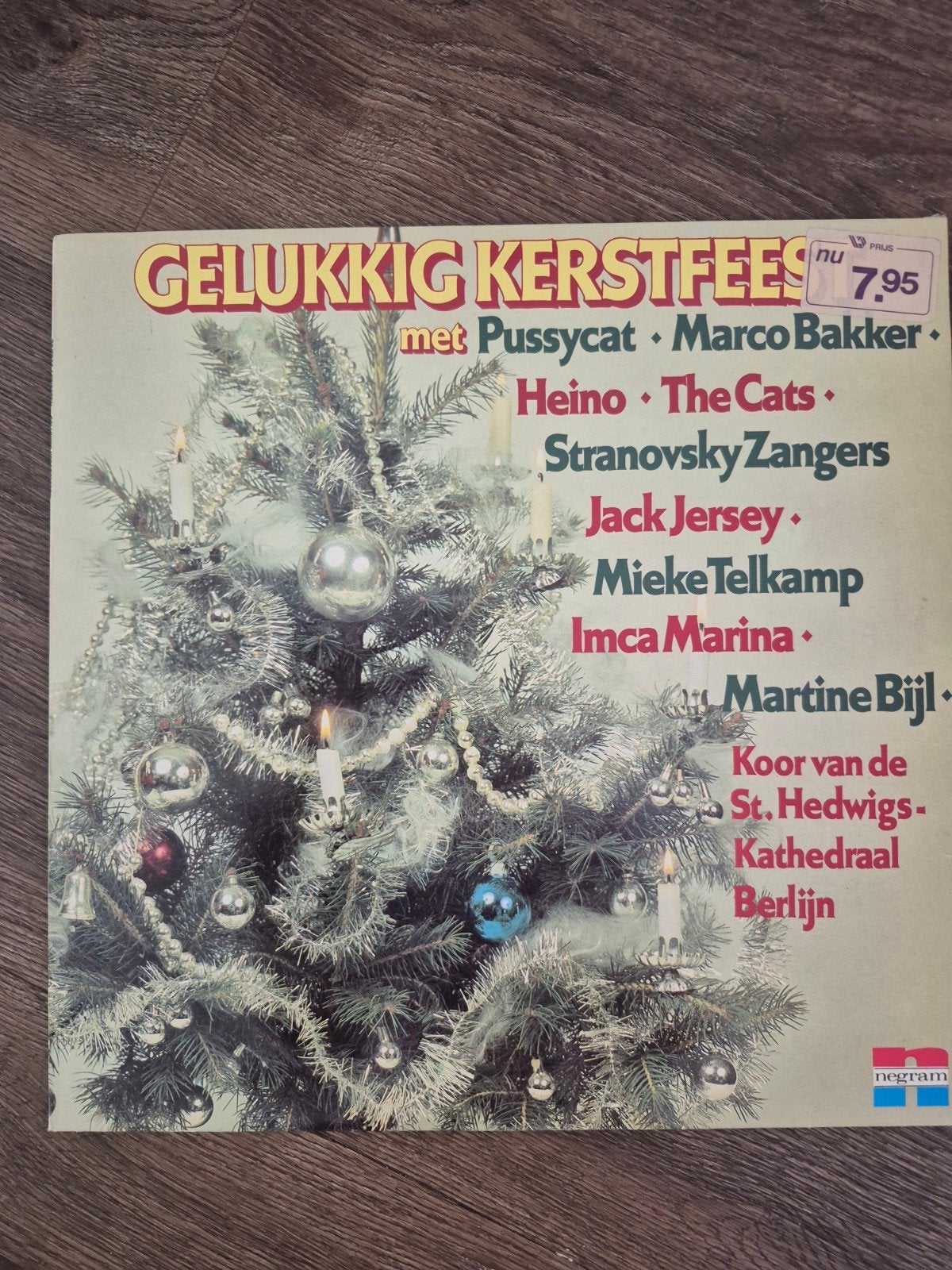 Gelukkig Kerstfeest LP - Diverse Artiesten (Negram), Ophalen of Verzenden, Gebruikt, Kerst, Verzamelalbum