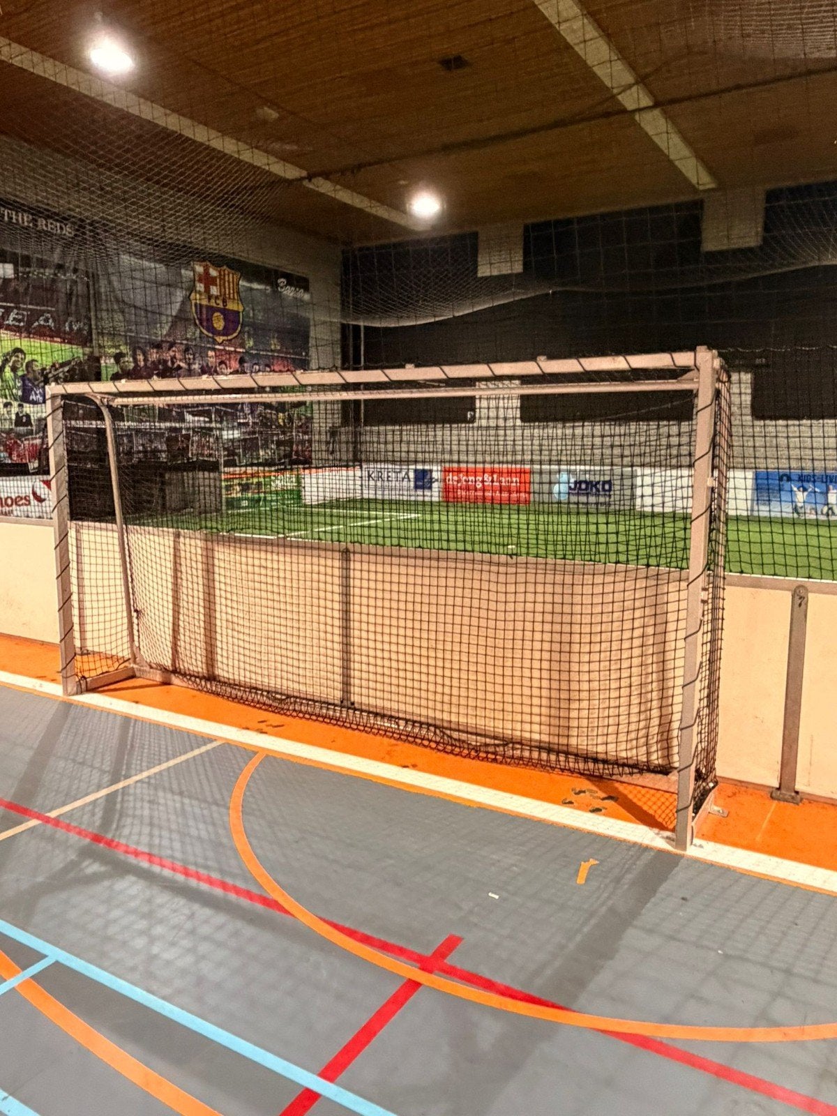 Voetbal doel 200x400x60, Groter dan maat XL, Ophalen, Zo goed als nieuw, Overige typen