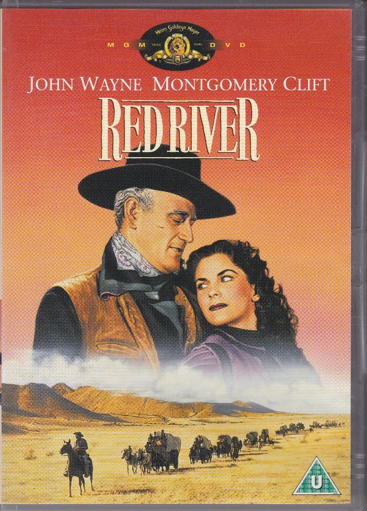 Red river (western) ֎ 1948, John Wayne, Montgomery Clift, Cd's en Dvd's, Alle leeftijden, Ophalen of Verzenden, Zo goed als nieuw