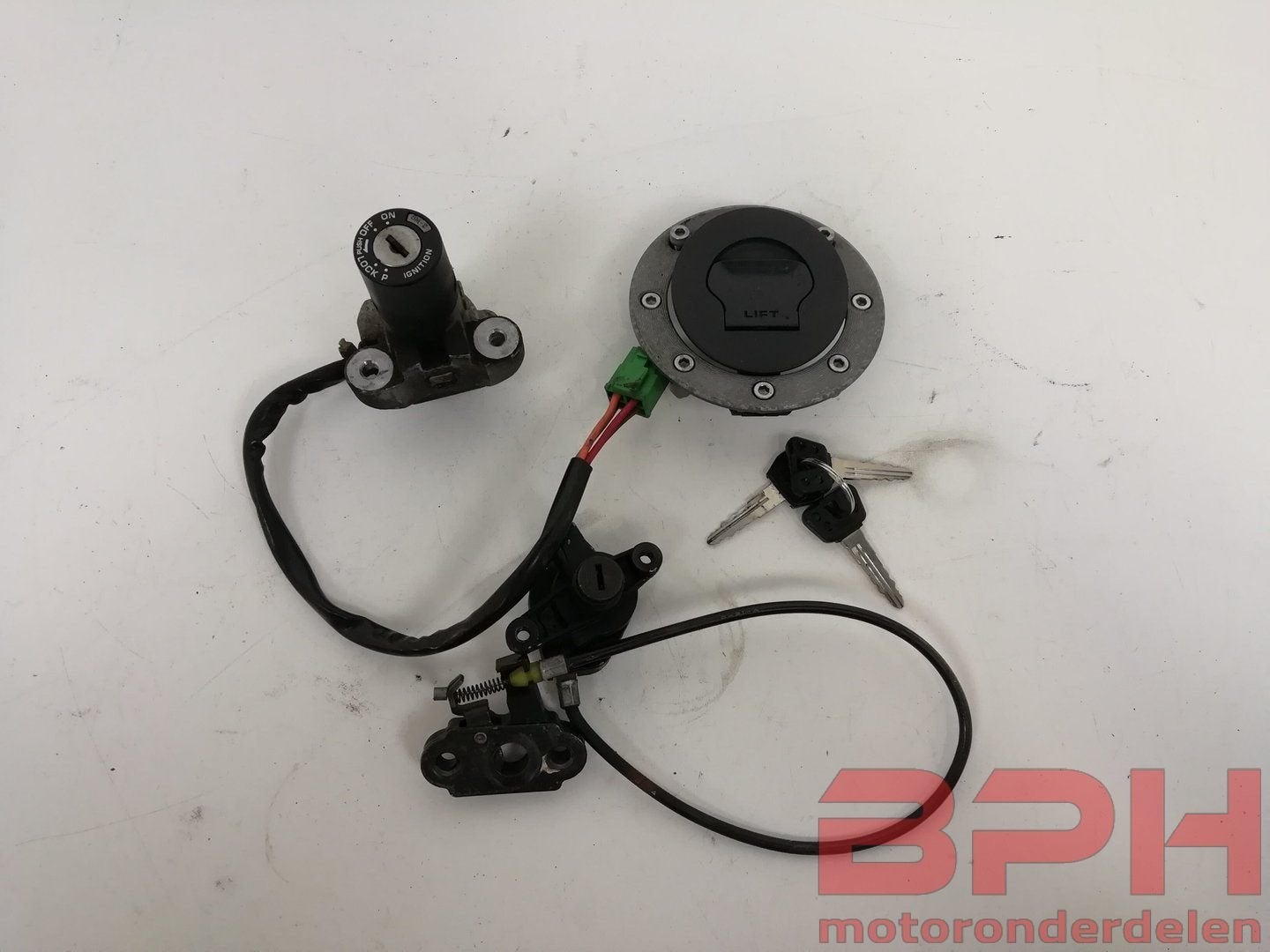 Slotenset Suzuki GSX-R 1100w 1993 t/m 1994 sloten contactslo, Motoren, Onderdelen | Suzuki, Ophalen of Verzenden, -, -, -