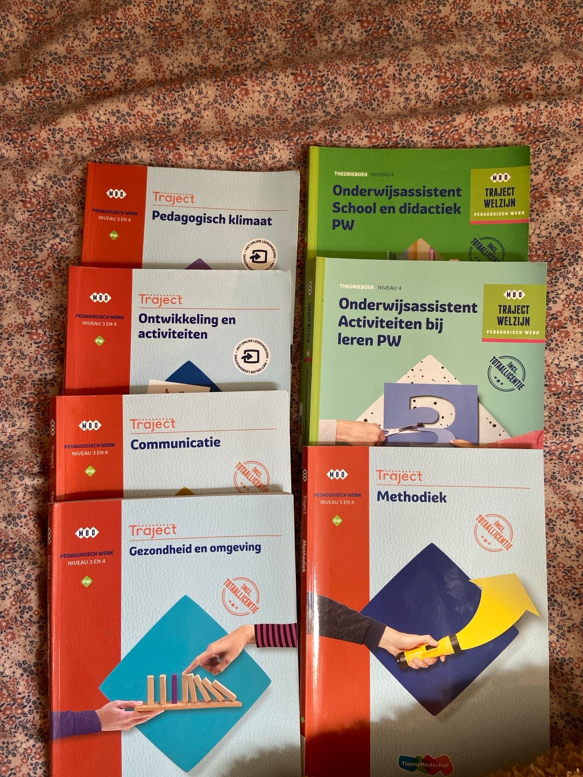 Onderwijsassistent schoolboeken NIVEAU 3 & 4 (nieuw/gebruikt, Ophalen, Beta, Nieuw, MBO