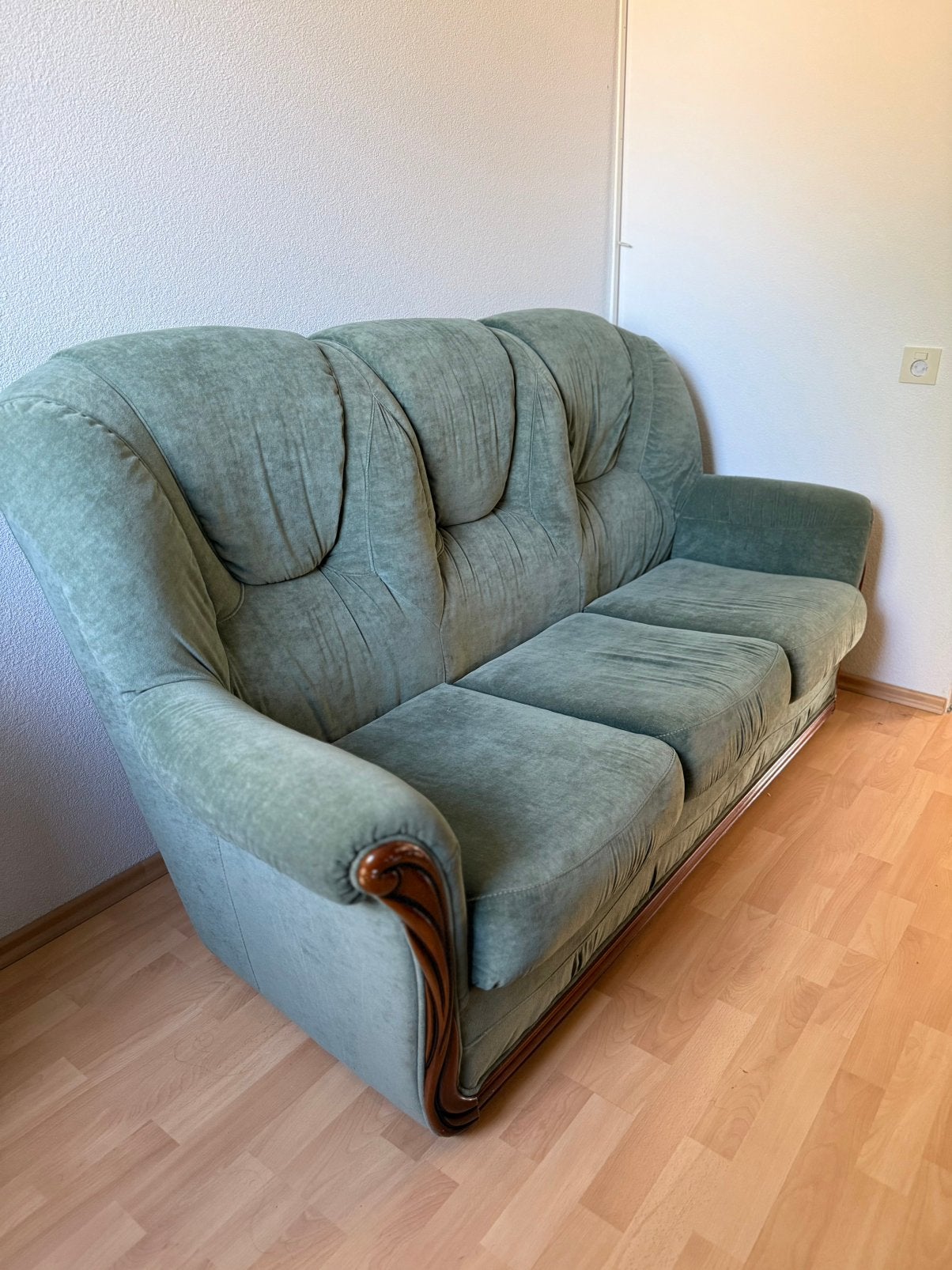 Gratis Driezitsbank, Huis en Inrichting, Ophalen of Verzenden, Zo goed als nieuw, 75 tot 100 cm