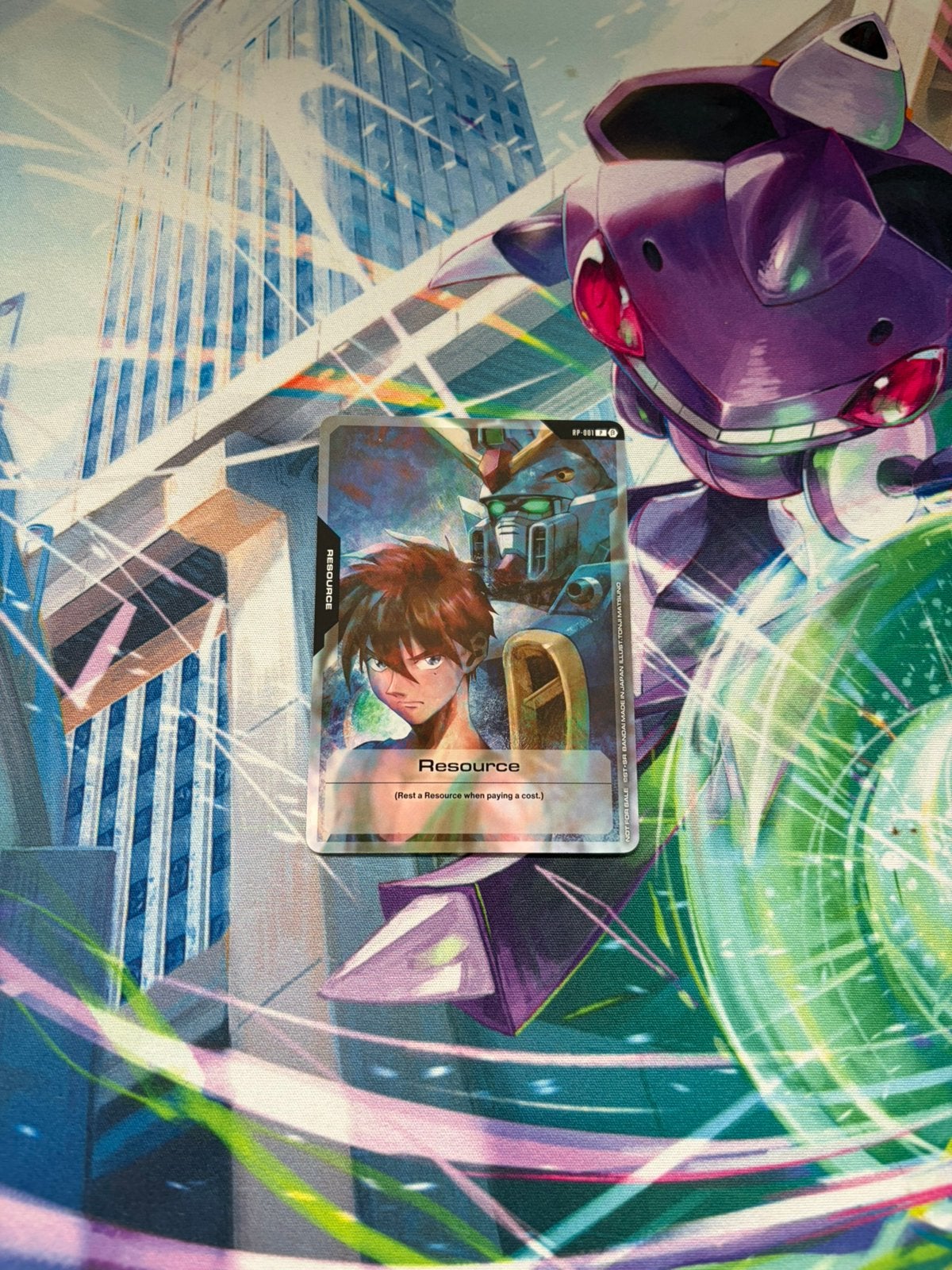 Gundam Card RP-001 Heero Yuy & Wing Gundam Promotional Token, Ophalen of Verzenden