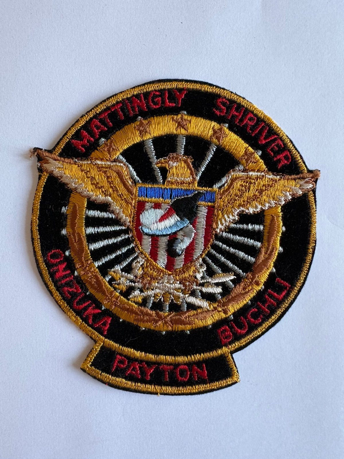 NASA STS-51C patch, Ophalen of Verzenden, Zo goed als nieuw, Patch, Badge of Embleem