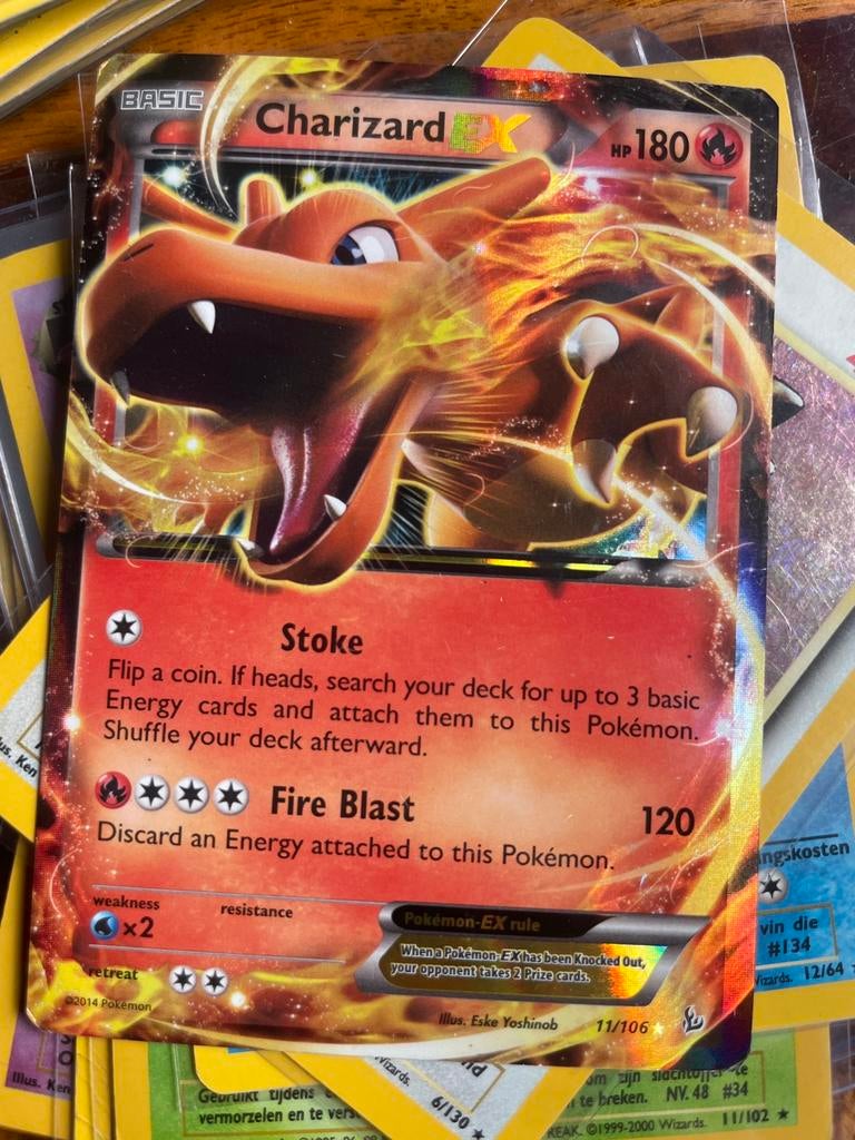Charizard, Ophalen, Zo goed als nieuw