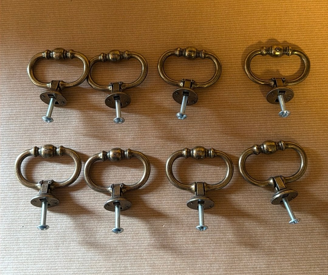 Messing handgrepen., Ophalen of Verzenden, Nieuw, Minder dan 50 mm, Overige typen