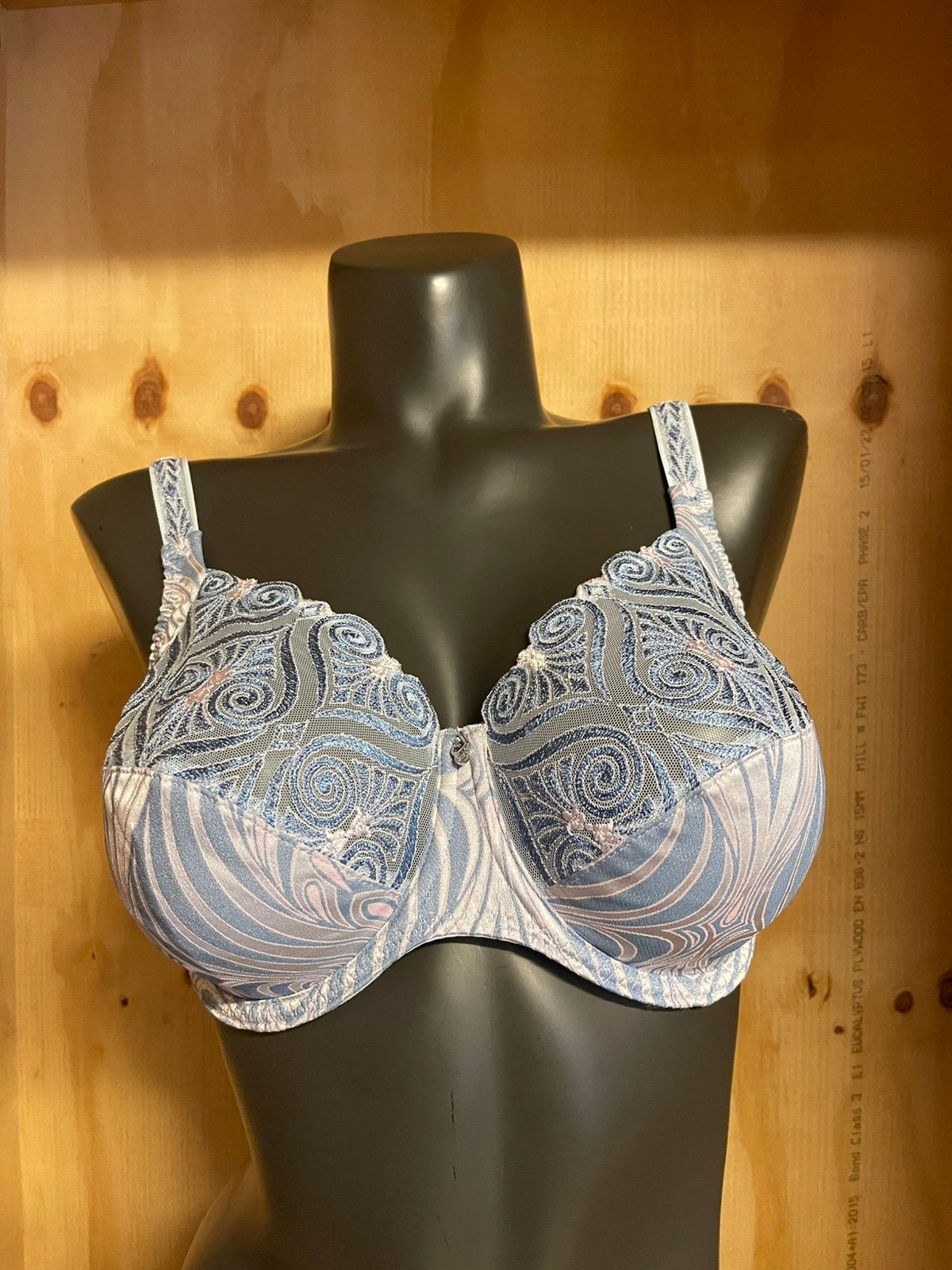 Louisa bracq bh maat 85e en 80f model hermione, Verzenden, Blauw, BH