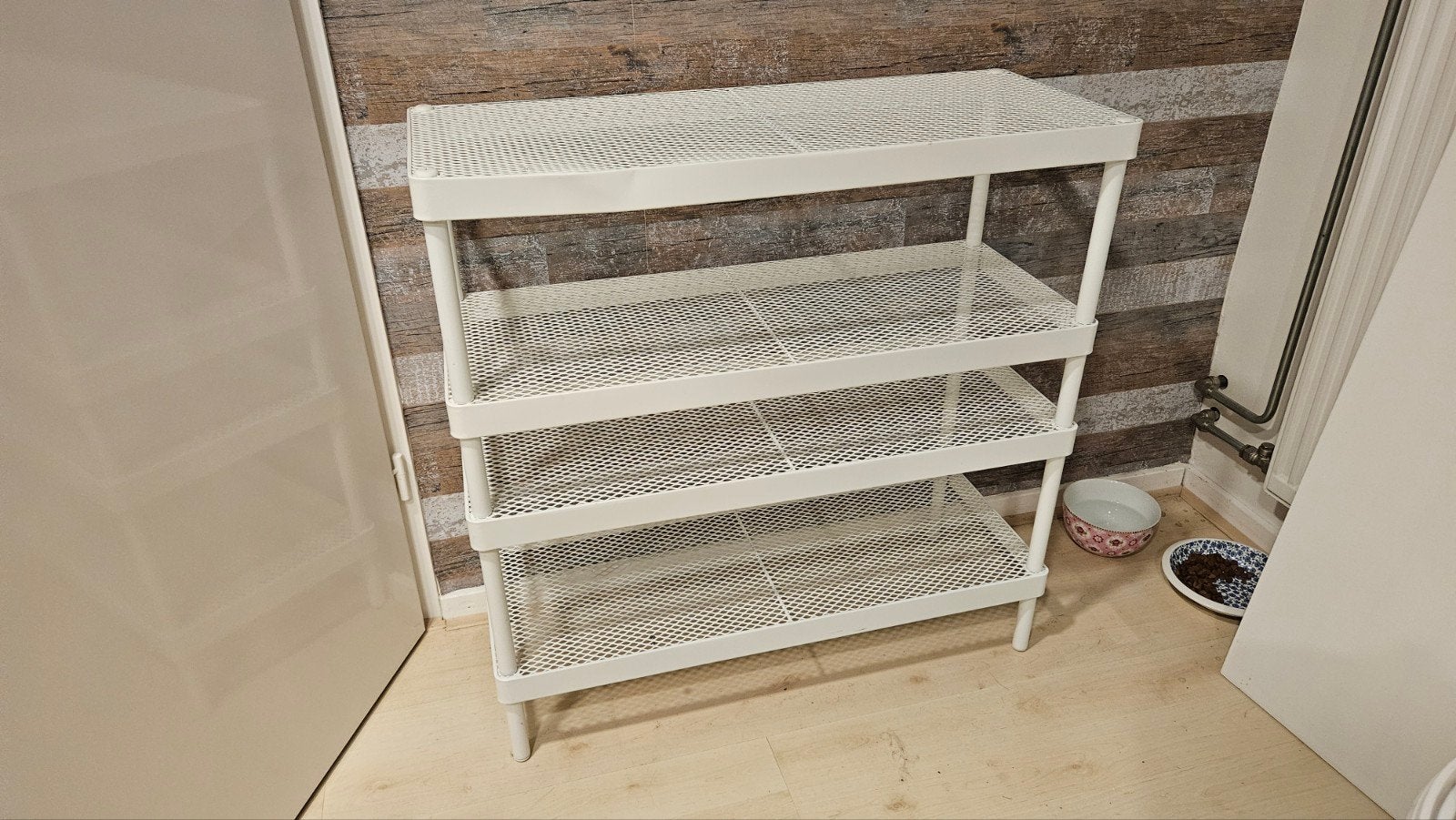 IKEA schoenenrek wit MACKAPÄR, Huis en Inrichting, Ophalen, Gebruikt