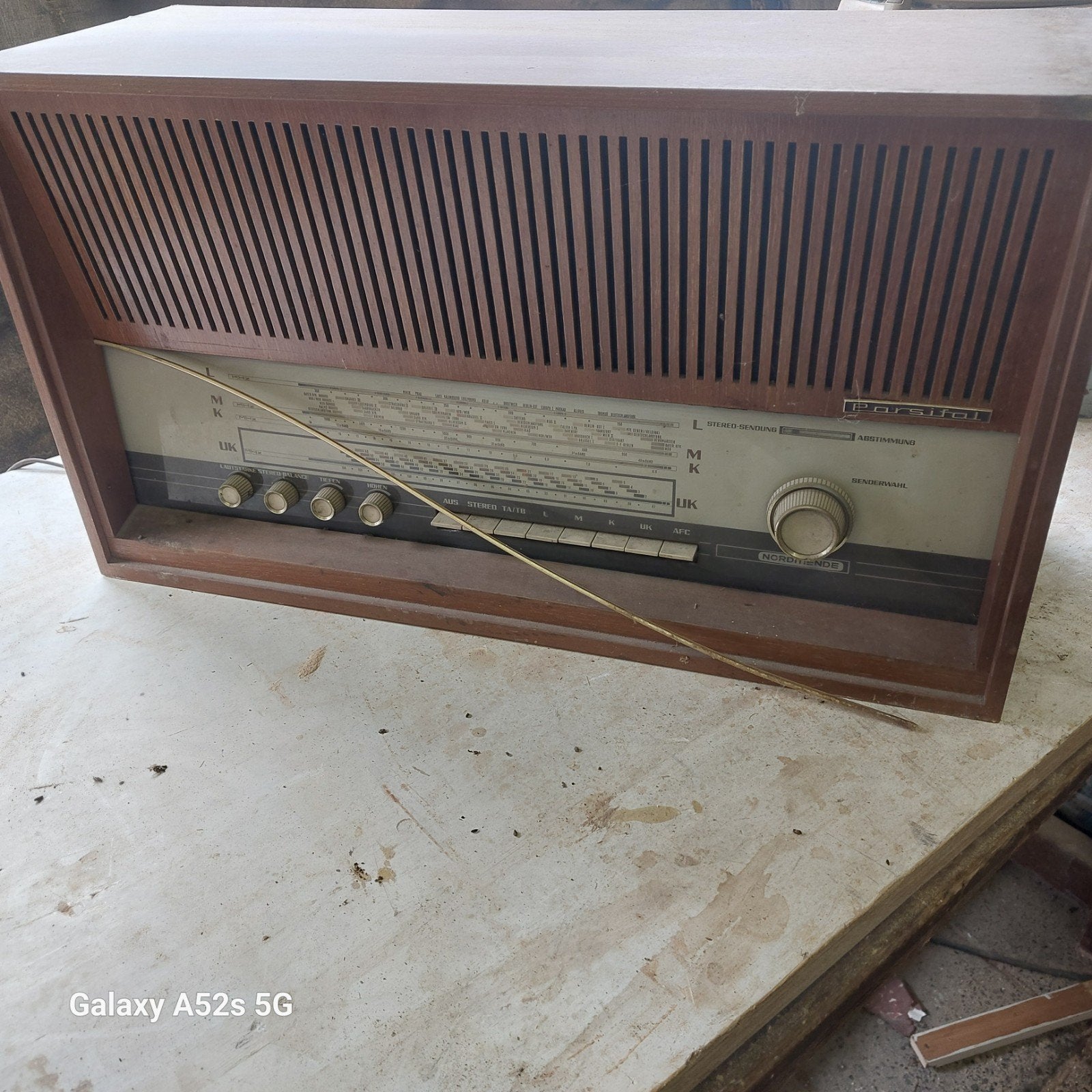 Vintage Nordmende Parsifal Radio - Klassieke Buizenradio, Ophalen of Verzenden