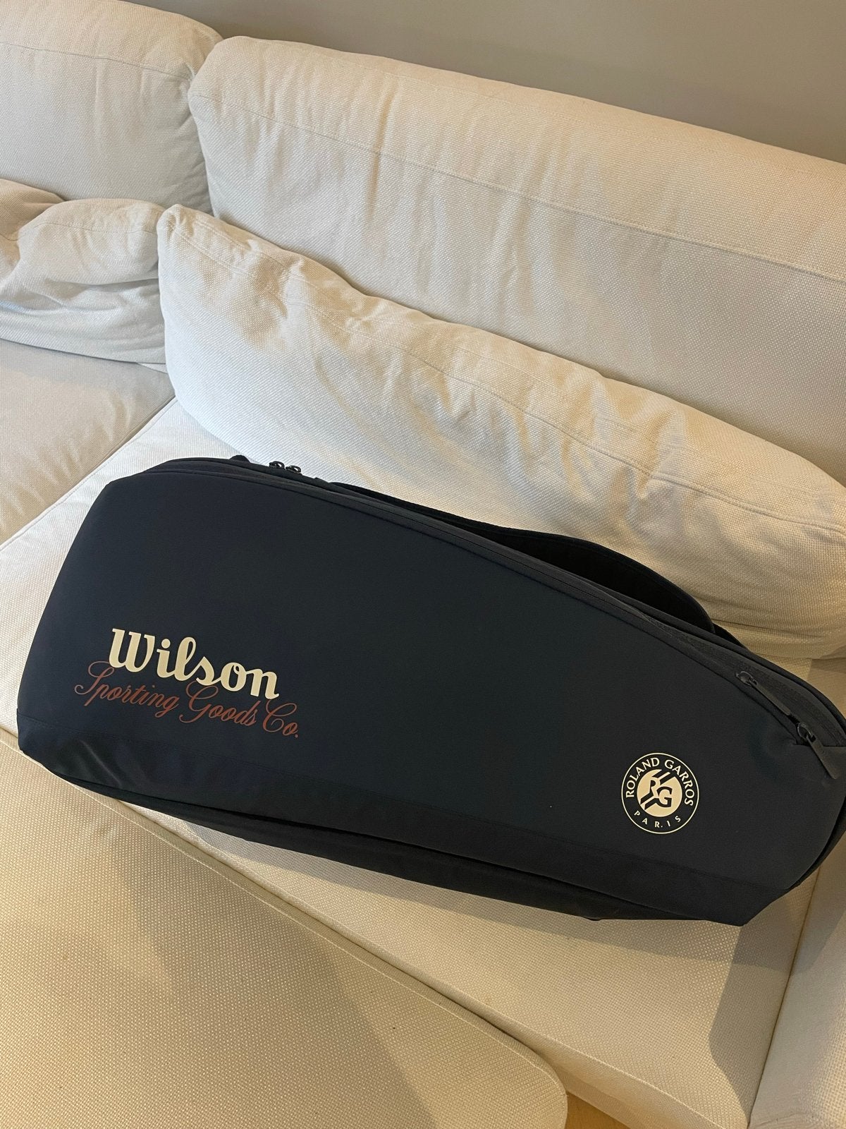 Wilson Roland Garros Session soire 15 Rackettas, Sport en Fitness, Zo goed als nieuw, Wilson, Tas, Ophalen