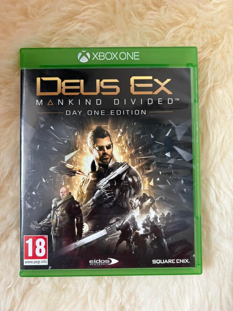 Deus Ex Mankind Divided (Xbox One), Avontuur en Actie, Vanaf 18 jaar, 1 speler, Eén computer