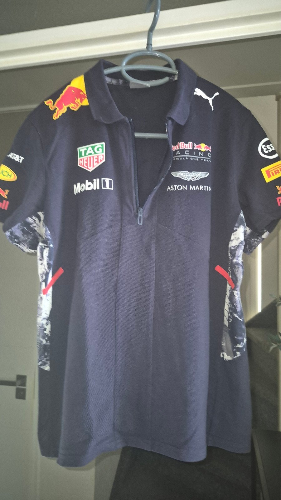 Puma Red Bull Racing F1 Team Polo Shirt Maat XL, Puma, Blauw, Maat 56/58 (XL), Ophalen of Verzenden