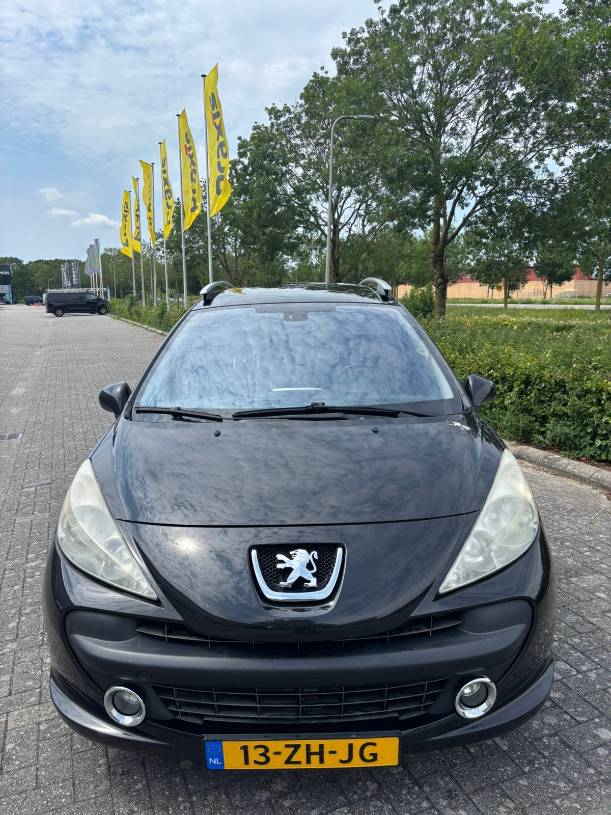 Peugeot 207 SW, Auto's, Peugeot, Voorwielaandrijving, Stof, Zwart, Stationwagon