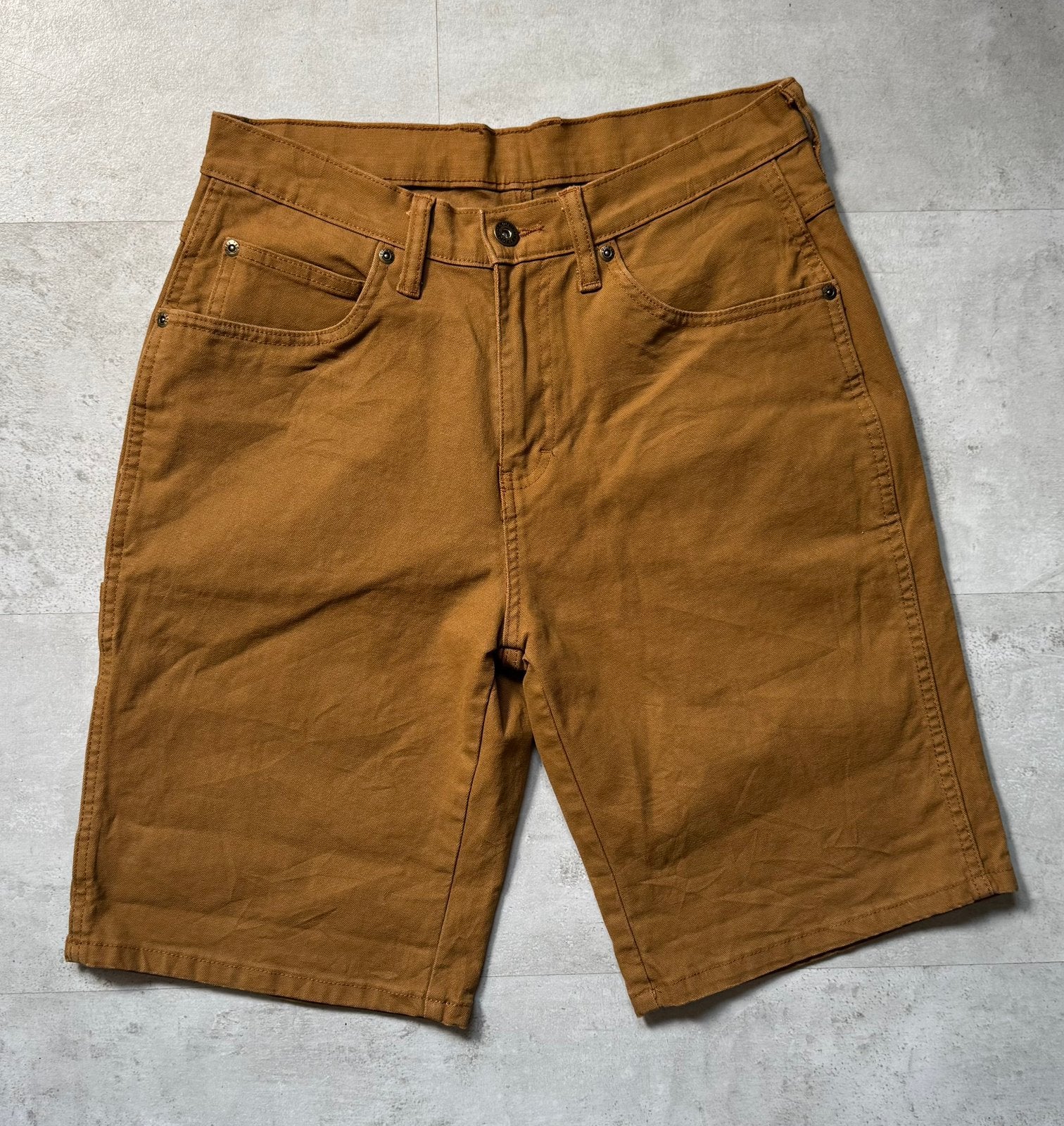 Heren korte broek Dickies W30, Ophalen of Verzenden, Zo goed als nieuw, Maat 48/50 (M), Bruin