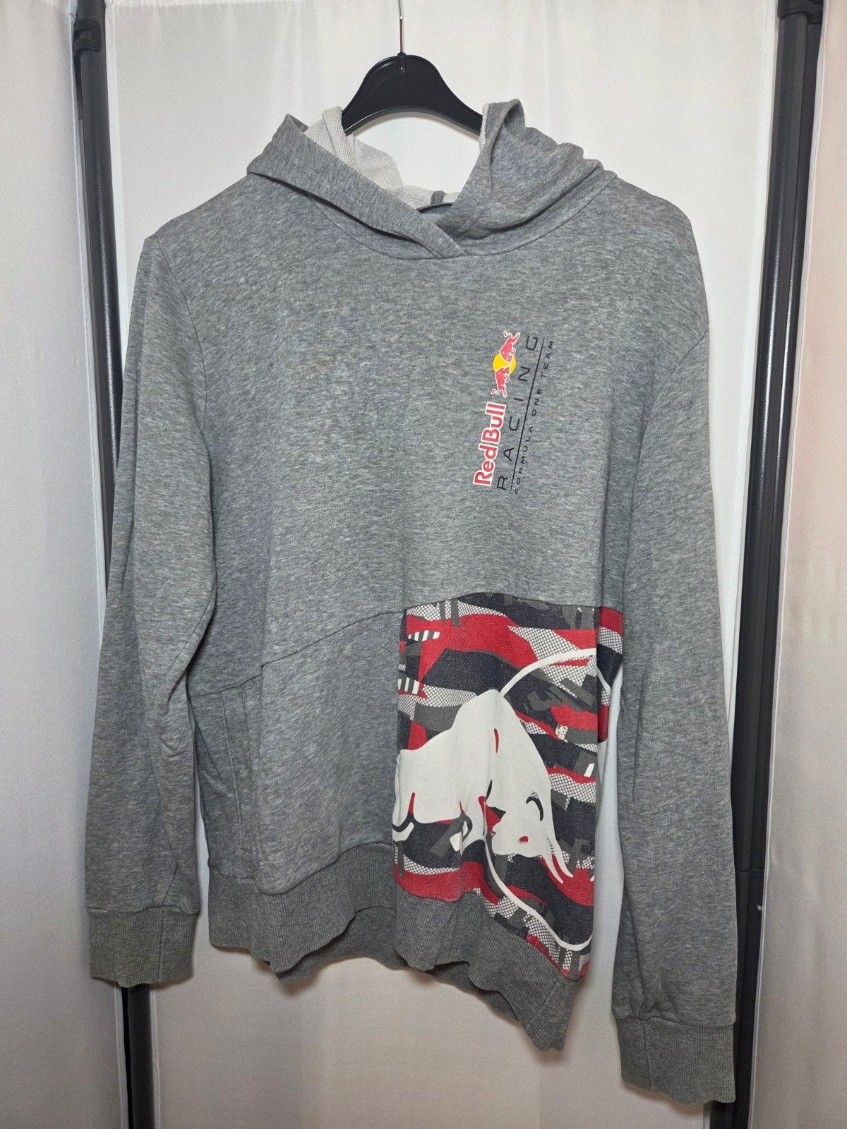 Puma Red Bull Racing Hoodie Maat S, Puma, Ophalen of Verzenden, Zo goed als nieuw, Grijs