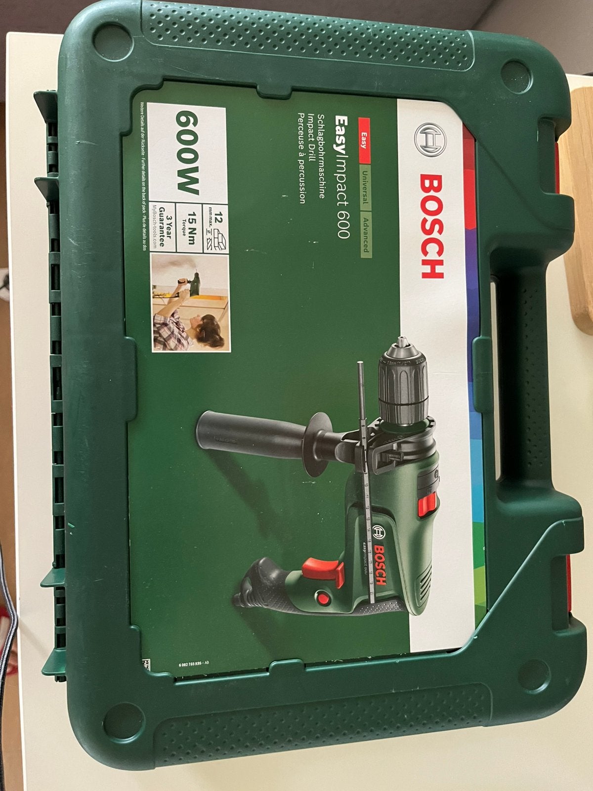 Bosch boormachine, Doe-het-zelf en Verbouw, Gereedschap | Boormachines, Ophalen, Zo goed als nieuw, Boormachine