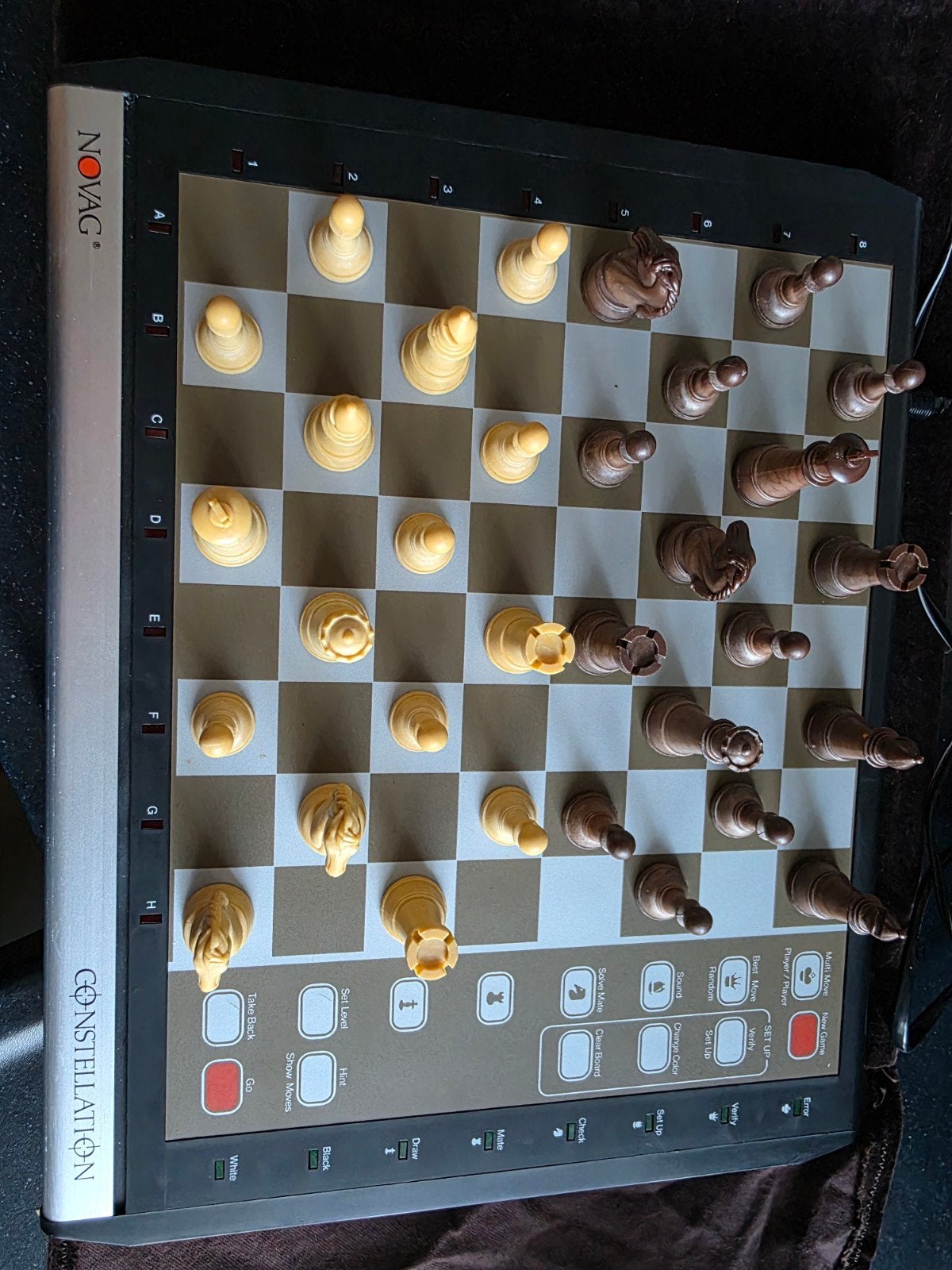 Novag Constellation Elektronische Schaakcomputer (1984), Een of twee spelers, Ophalen of Verzenden, Zo goed als nieuw