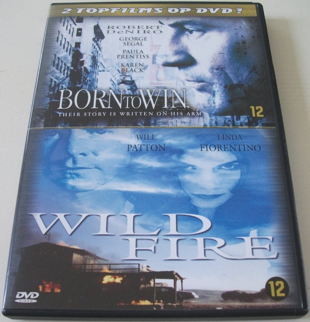 Dvd *** BORN TO WIN & WILD FIRE *** 2-Filmpack, Engels, Nederlands, Overige genres, Ophalen of Verzenden