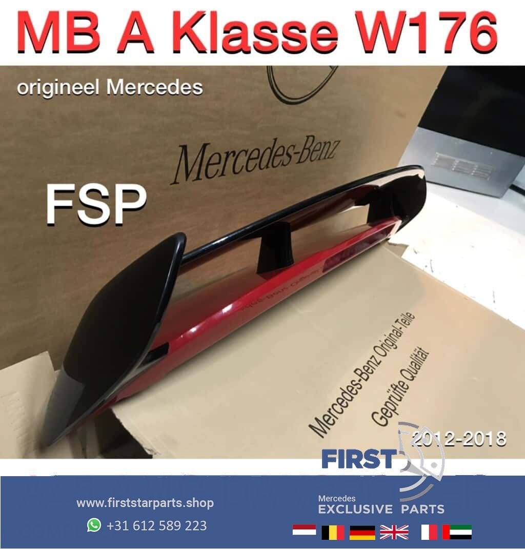 W176 dakspoiler A45 AMG Mercedes A Klasse origineel zwart 20, Gebruikt, Ophalen of Verzenden, -, -
