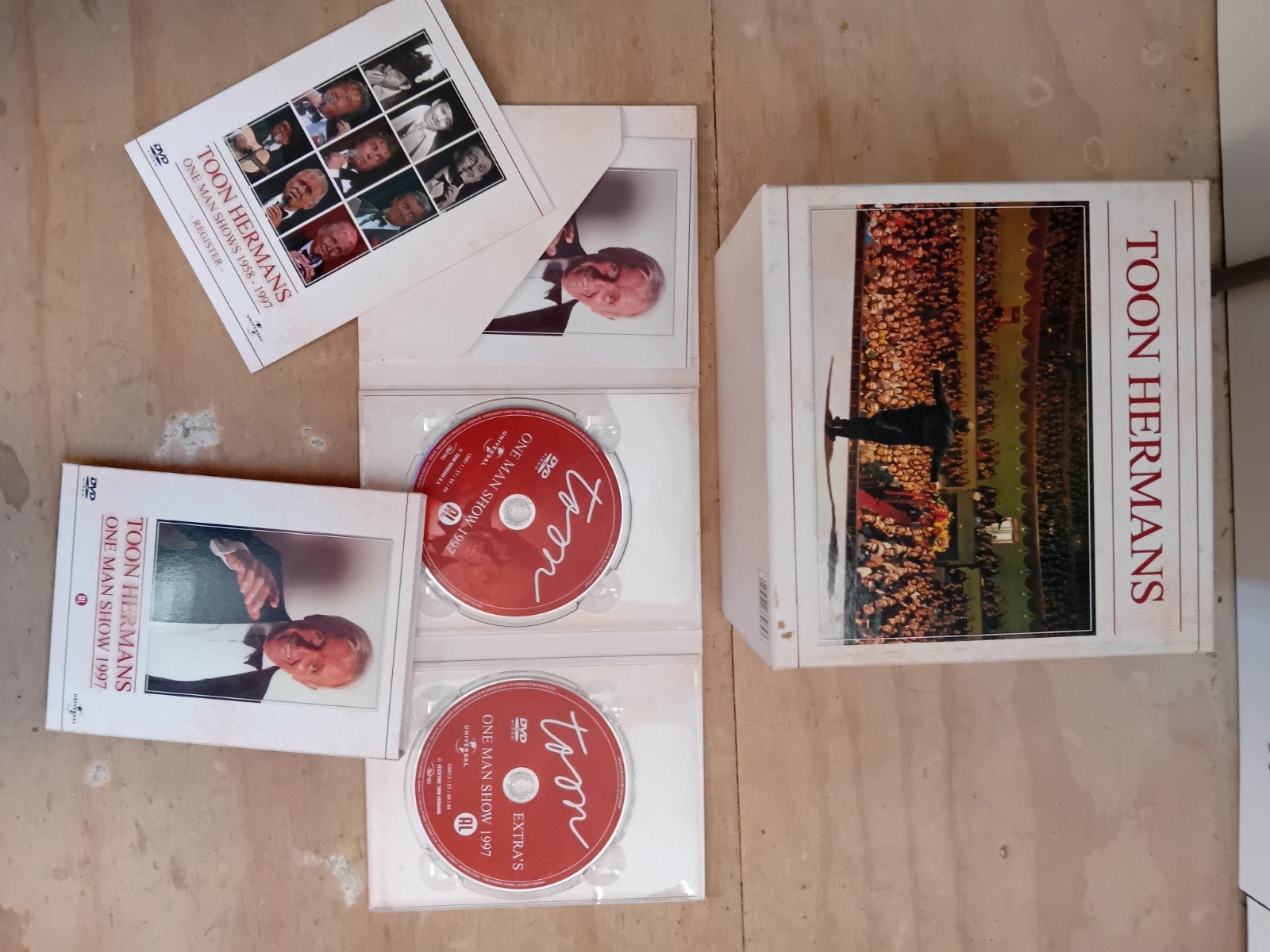 Toon Hermans One Man Show Collectie 1958-1997 (11 DVD's), Alle leeftijden, Nederlands, Zo goed als nieuw, Cabaret