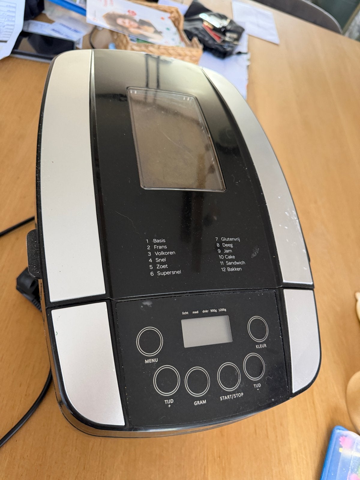 Inventum Broodbakmachine BM125/01 - Alleen dubbele bak, Met timer, Gebruikt, 800 tot 1200 gram deeg, Ophalen of Verzenden