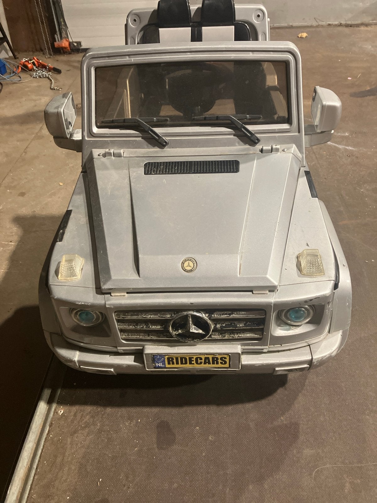 Kinderauto Mercedes G-Klasse op Makita 18V accu, Gebruikt