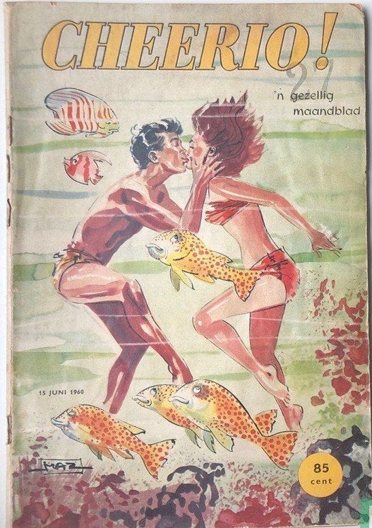Cheerio magazine No. 164 - Alfred Mazure / MAZ - 1960, Verzamelen, Verzenden, 1940 tot 1960, Nederland, Tijdschrift