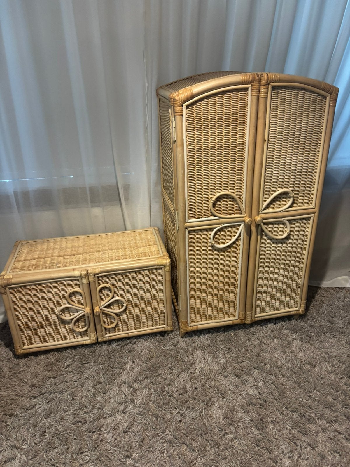 Super leuke rotan set H&M, Kinderen en Baby's, Ophalen, Gebruikt, H&M Home, Opbergmeubel